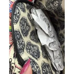 NEW ED HARDY Cara Black Tattoo Print Mini Vegan Backpack Adjustable Travel Bag Ed Hardy | Bags | New Ed Hardy Cara Black Tattoo Print Mini  main image 4